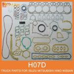 Overhaul Gasket for HINO H07D Junta de revisi??n