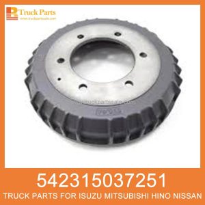 BRAKE DRUM 542315037251 5-4231503725-1 for ISUZU NKR TAMBOR DEL FRENO