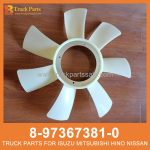 Fan Blade 8-97367381-0 8973673810 8-97367-381-0 for ISUZU truck Aspa del ventilador