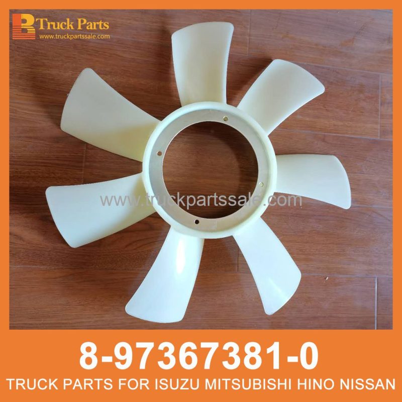 Fan Blade 8-97367381-0 8973673810 8-97367-381-0 for ISUZU truck Aspa del ventilador