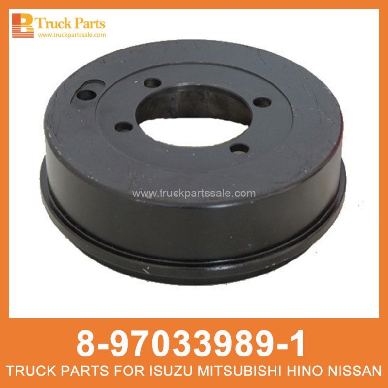 Parking Brake Drum 8970339891 8-97033989-1 for ISUZU NPR NLR85 4JJ1T Tambor de freno de estacionamiento