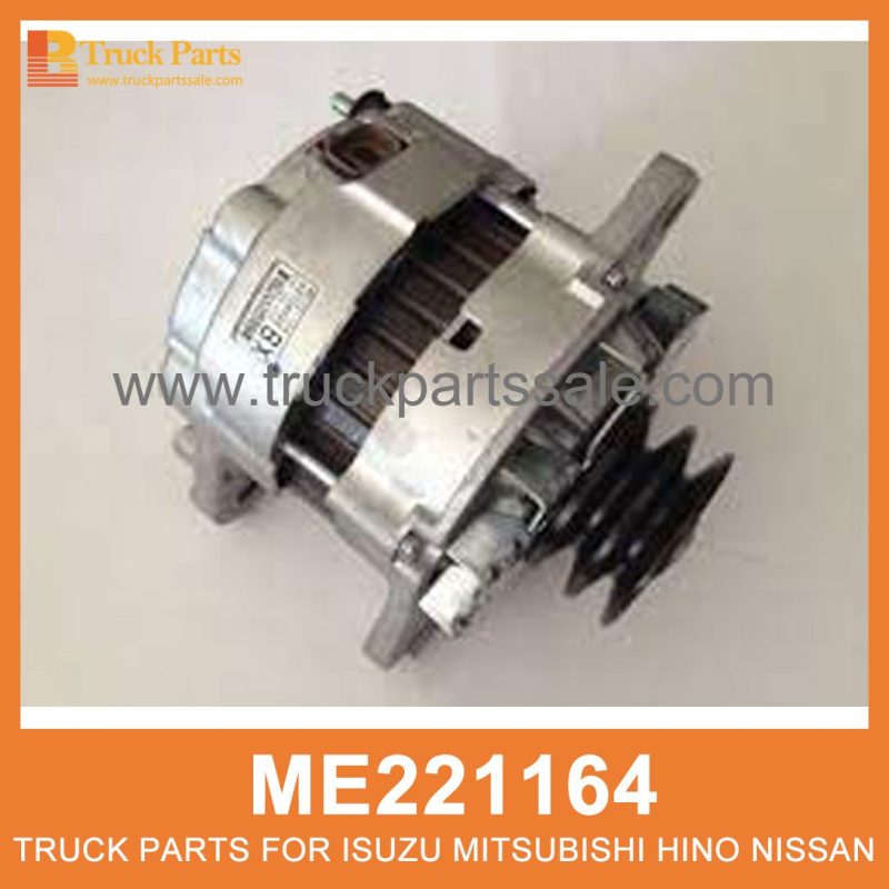 Alternator with Pump Double Belt Pulley 24V 45 Amp ME221164 ME017509 A3TN6188 for Mitsubishi truck Alternador