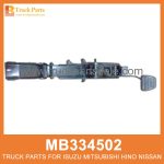 Assembly Clutch Pedal With Bracket MB334502 MB334595 MB334596 for Mitsubishi truck Pedal de embrague de montaje con soporte
