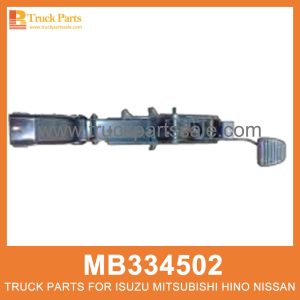 Assembly Clutch Pedal With Bracket MB334502 MB334595 MB334596 for Mitsubishi truck Pedal de embrague de montaje con soporte