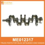 Assembly Crankshaft ME012317 ME012320 ME017152 for Mitsubishi truck Cig??e al