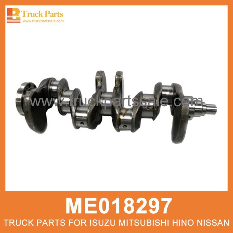 Assembly Crankshaft with 3 key hole ME018297 for Mitsubishi truck Cig??e al de montaje con orificio de llave