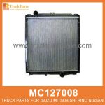 Assembly Radiator Core Size MC127008 MC127006 ME292313 for Mitsubishi truck N??cleo del radiador de ensamblaje