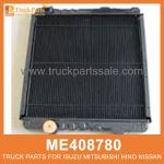 Assembly Radiator Core Size ME408780 ME409432 ME417293 for Mitsubishi truck N??cleo del radiador de ensamblaje