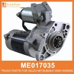 Assembly Starter Motor Short Body 24V ME017035 M2T67871 M2T67872 for Mitsubishi truck Motor de arranque de ensamblaje
