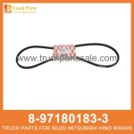 BELT A C CMPR 8-97180183-3 5-87610051-0 8971801833 5876100510 8-97180-183-3 5-87610-051-0 for ISUZU ELF400 500 600 Correa a C CMPR A C CMPR