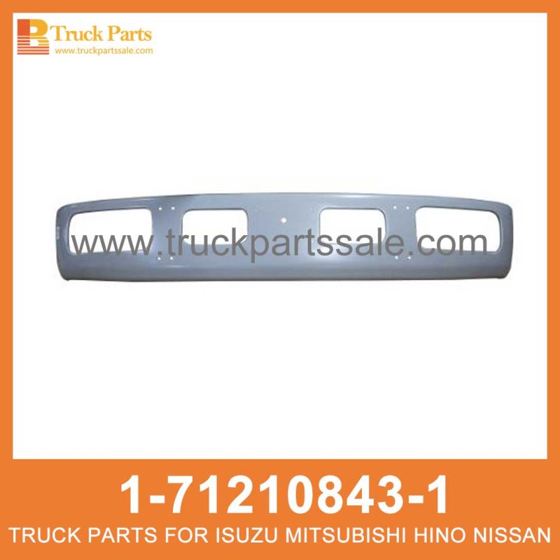 BUMPER ASM FRT 1-71210843-1 1712108431 1-71210-843-1 for ISUZU FVR34 6HK1 Parachoques ASM FRT ASM frt