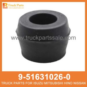 BUSHING RUBBER S ABS 9-51631026-0 9516310260 9-51631-026-0 for ISUZU FVR Buje de goma s abs S ABS