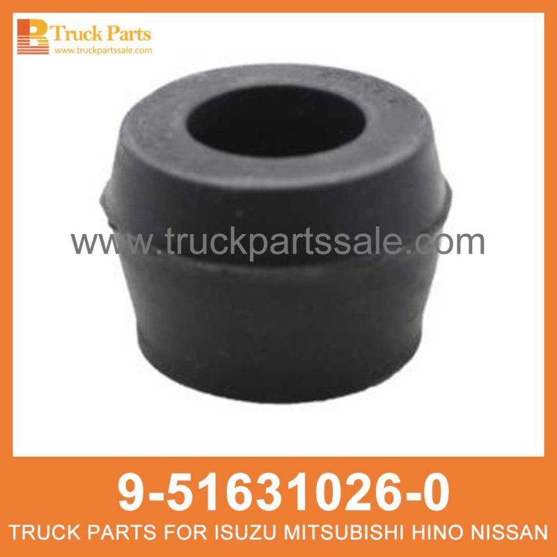 BUSHING RUBBER S ABS 9-51631026-0 9516310260 9-51631-026-0 for ISUZU FVR Buje de goma s abs S ABS