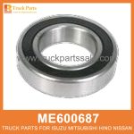 Ball Bearing Input Shaft ME600687 6308ZN for Mitsubishi truck Eje de entrada de rodamiento de bolas