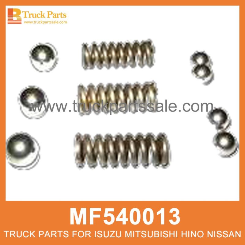 Ball Spring Kit Gear Shift MF540013 ME600136 for Mitsubishi truck Cambio de engranajes del kit de primavera de pelota