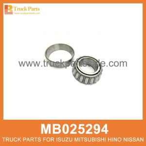 Bearing Inner Front Hub MB025294 for Mitsubishi truck Cojinete delantero interno
