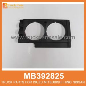 Bezel Left Round Head Lamp MB392825 for Mitsubishi truck L??mpara de cabeza redonda del bisel izquierda