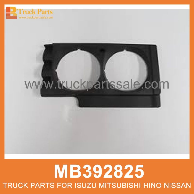 Bezel Left Round Head Lamp MB392825 for Mitsubishi truck L??mpara de cabeza redonda del bisel izquierda