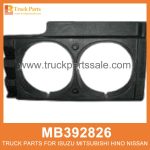 Bezel Right Round Head Lamp MB392826 for Mitsubishi truck L??mpara de cabeza redonda de bisel