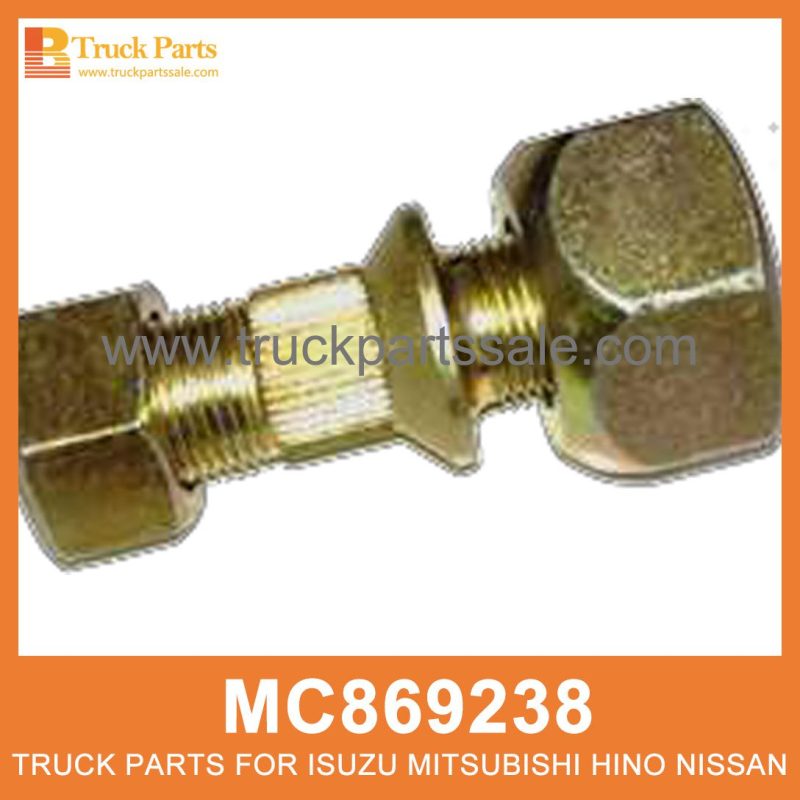 Bolt Nut Right Front Hub 38mm Nut MC869238 for Mitsubishi truck Tuerca del perno cubero delantero derecho