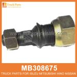 Bolt Nut Right Front Hub MB308675 for Mitsubishi truck Tuerca del perno cubero delantero derecho