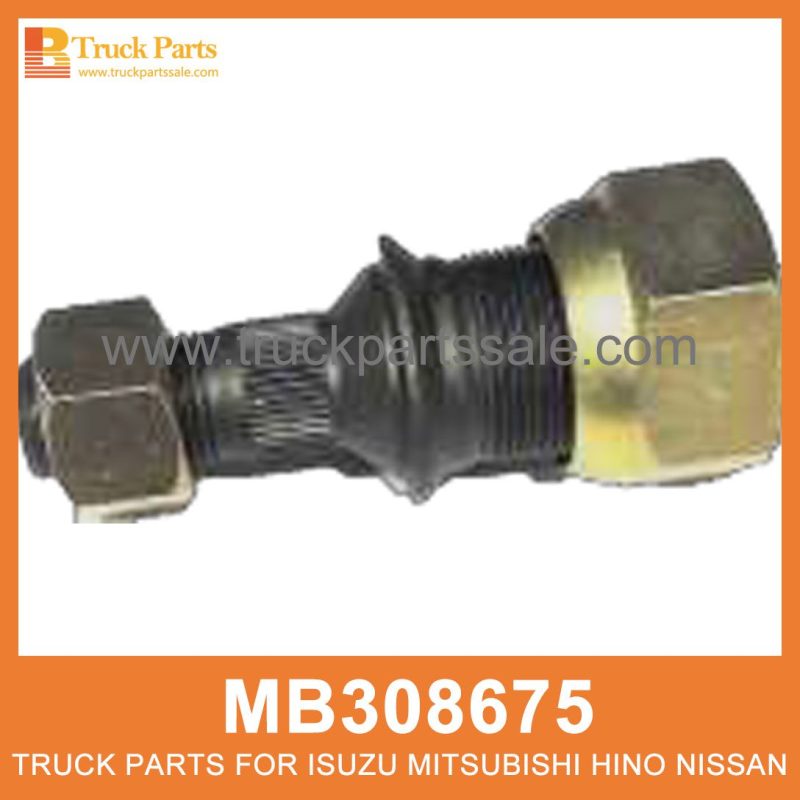 Bolt Nut Right Front Hub MB308675 for Mitsubishi truck Tuerca del perno cubero delantero derecho