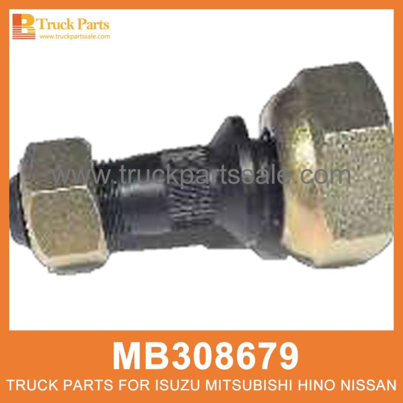 Bolt Nut Right Front Hub MB308679 for Mitsubishi truck Tuerca del perno cubero delantero derecho