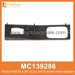 Bracket Left Front Bumper MC139286 for Mitsubishi truck Parachoques delantero izquierdo