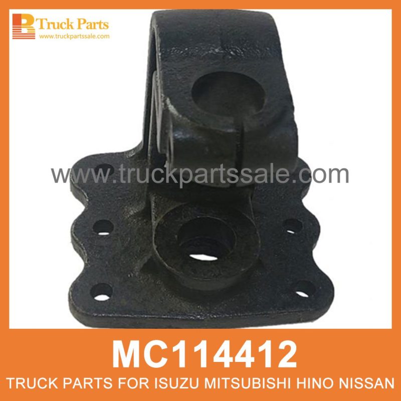 Bracket Rear Spring 6 Bolt type MC114412 for Mitsubishi truck Perno de resorte trasero del soporte