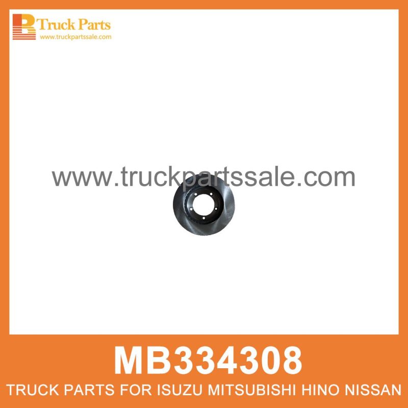 Brake Disc Rotor 5 Holes MB334308 MC122144 for Mitsubishi truck Rotor de disco de freno