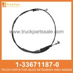 CABLE SHIFT TRANS 1-33671187-0 1336711870 1-33671-187-0 for ISUZU FVR 6SD1T Transformaci??n de cable trans