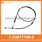 CABLE SHIFT TRANS CONT 1-33671146-0 1336711460 1-33671-146-0 for ISUZU FVR33 6HH1 MLD6 Cambio de cable trans contio