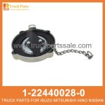 CAP FILLER FUEL TANK 1-22440028-0 1224400280 1-22440-028-0 for ISUZU FSR Tanque de combustible de relleno de tapa