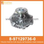 CLUTCH COOLING FAN 8-97129736-0 8971297360 8-97129-736-0 for ISUZU NKR77 4JH1T Ventilador de enfriamiento del embrague