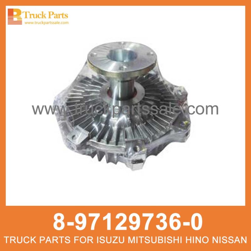 CLUTCH COOLING FAN 8-97129736-0 8971297360 8-97129-736-0 for ISUZU NKR77 4JH1T Ventilador de enfriamiento del embrague