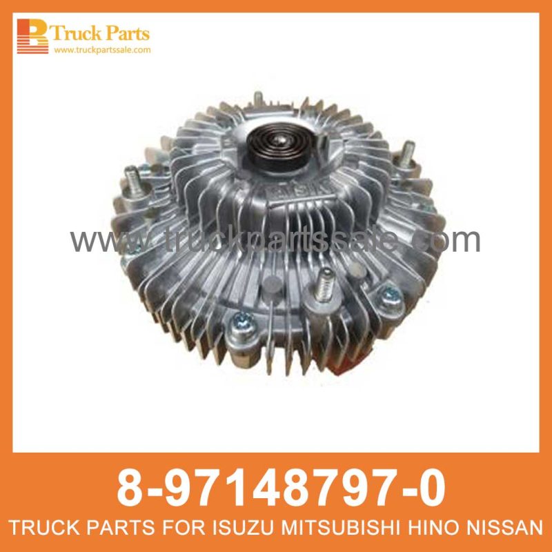 CLUTCH COOLING FAN 8-97148797-0 8971487970 8-97148-797-0 for ISUZU NPR 4HE1 Ventilador de enfriamiento del embrague