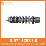 CRANKSHAFT 8-97112981-0 8971129810 8-97112-981-0 for ISUZU 4HG1 4HF1 CIG??E AL