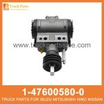 CYLINDER WHEEL RR BRK 1-47600580-0 1476005800 1-47600-580-0 for ISUZU FVR34 Rueda de cilindro