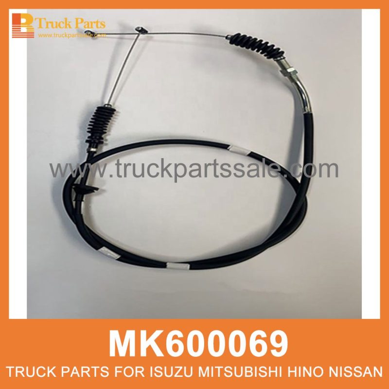 Cable Accelerator LHD with Adjuster 1275mm MK600069 for Mitsubishi truck Acelerador de cable LHD con ajustador LHD