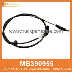 Cable Accelerator LHD without Adjuster 1625mm MB390955 for Mitsubishi truck Acelerador de cable LHD sin ajustador LHD