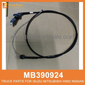 Cable Accelerator RHD with Adjuster 2225mm MB390924 MB390916 for Mitsubishi truck Acelerador de cable RHD con ajustador RHD