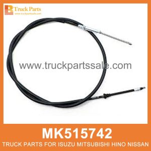 Cable Accelerator with Adjuster 2160mm MK515742 for Mitsubishi truck Acelerador de cable con ajustador