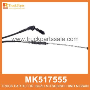 Cable Accelerator with Adjuster 2480mm MK517555 for Mitsubishi truck Acelerador de cable con ajustador