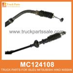 Cable Accelerator with Adjuster MC124108 for Mitsubishi truck Acelerador de cable con ajustador