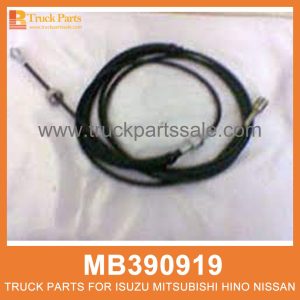 Cable Engine Stop 2635mm MB390919 MB390926 MC116555 for Mitsubishi truck Parada del motor del cable