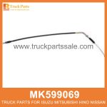 Cable Engine Stop 955mm MK599069 for Mitsubishi truck Parada del motor del cable