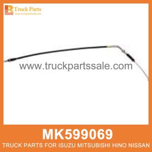 Cable Engine Stop 955mm MK599069 for Mitsubishi truck Parada del motor del cable