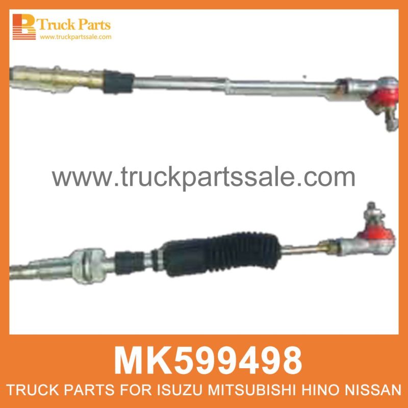 Cable Gear Selector 2580mm length MK599498 for Mitsubishi truck Selector de engranajes de cable