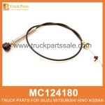 Cable Idling Control 640mm MC124180 for Mitsubishi truck Control de ralentizaci??n de cable