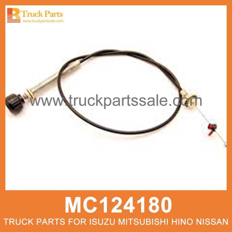 Cable Idling Control 640mm MC124180 for Mitsubishi truck Control de ralentizaci??n de cable